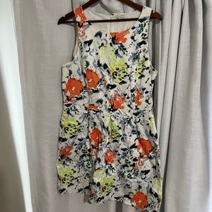 GAP Floral Shift A-Line Mini Dress